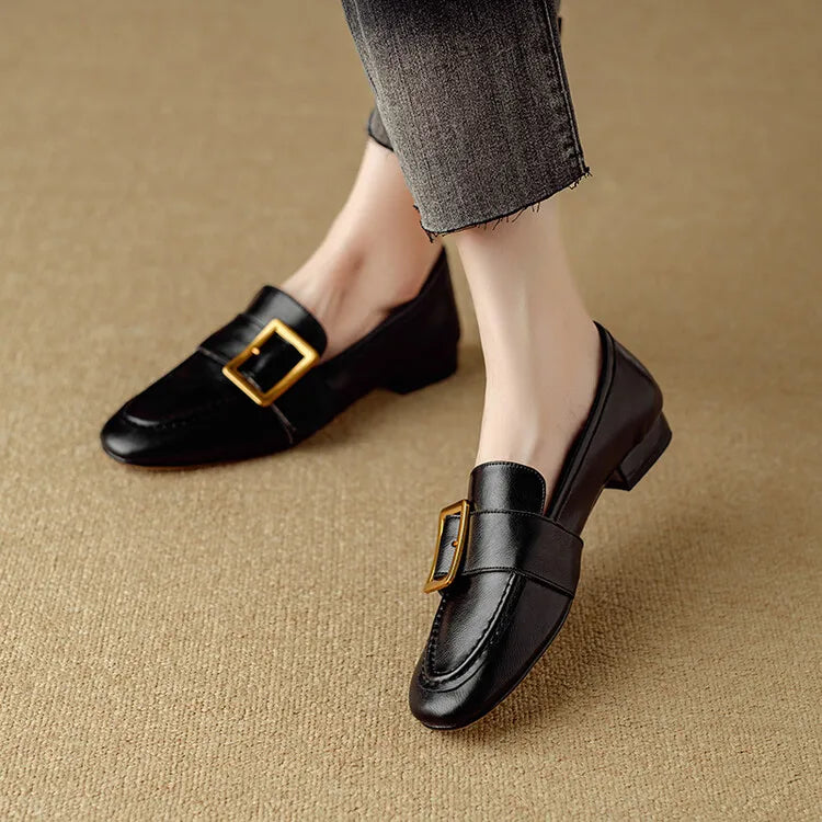 Lara Genuine Leather Loafers
