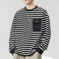 Urbaner Streifenpullover