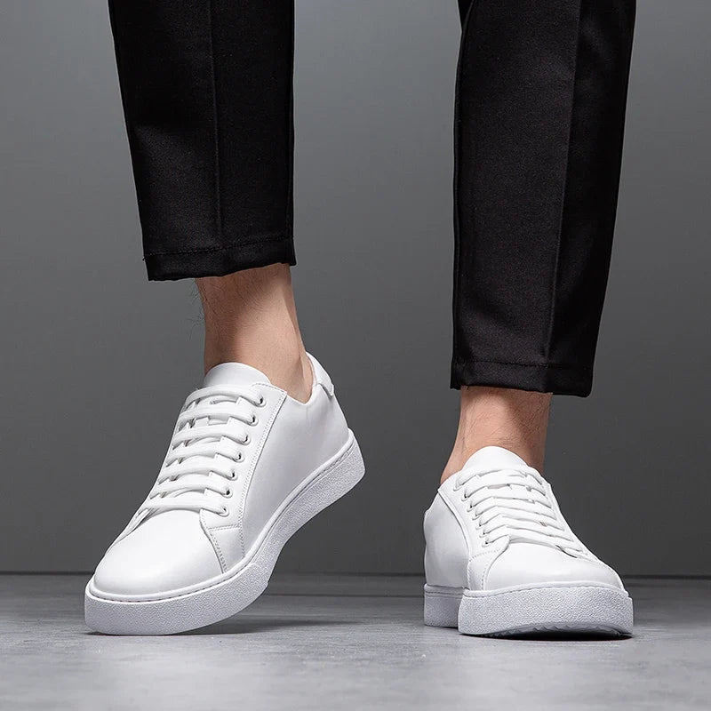 Maver sneakers i ægte læder
