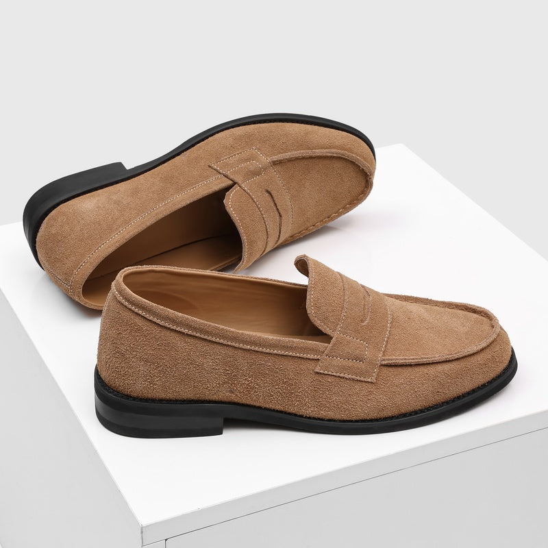 Milan Penny Loafers i Koaskinnsmocka