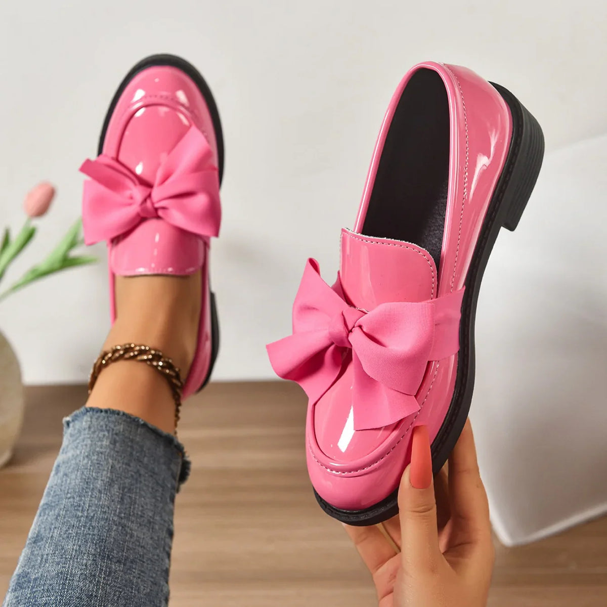Kelis Leder-Loafer