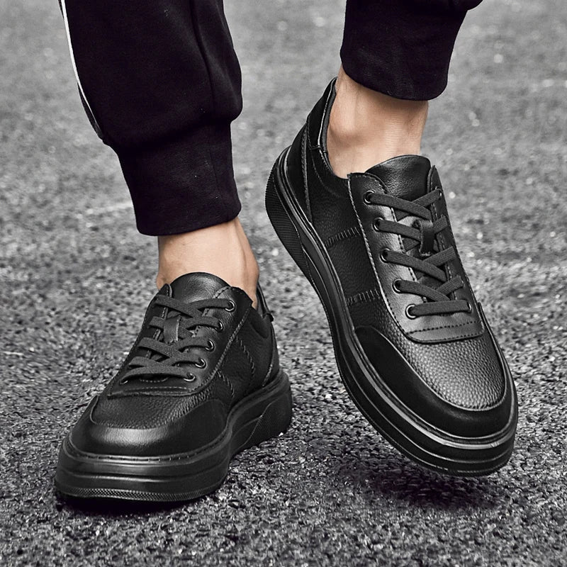 Zapatillas Rocc de cuero genuino