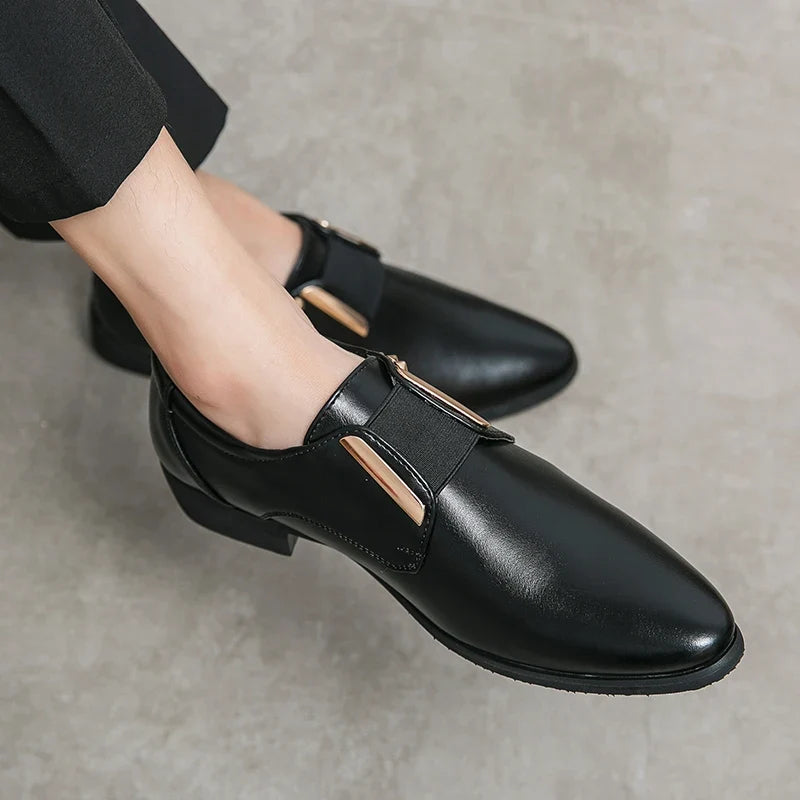 Zapatos de cuero genuino Pedro