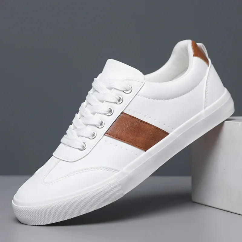 Baskets Thorne en cuir