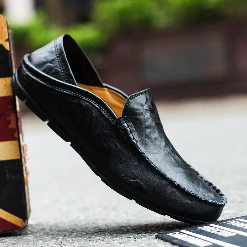 Fabiano Lombardo Loafers i Äkta Läder