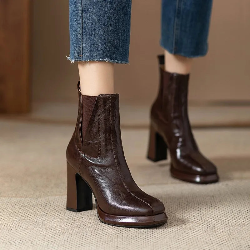 Bota de plataforma Allis