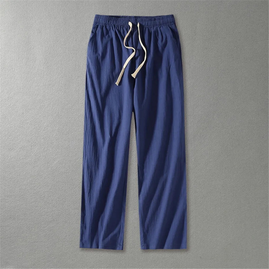 Pantaloni in lino Leo