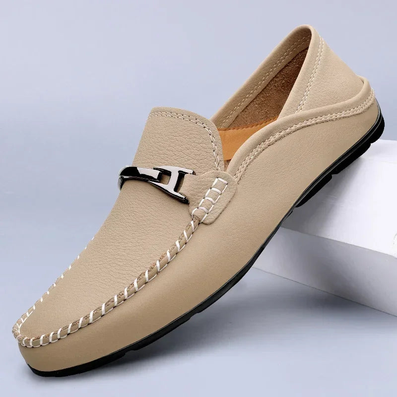 Mocassini Trevan in vera pelle
