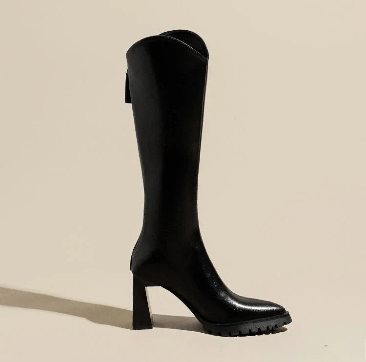 VAUCLAIRE KNEE-HIGH BOOTS