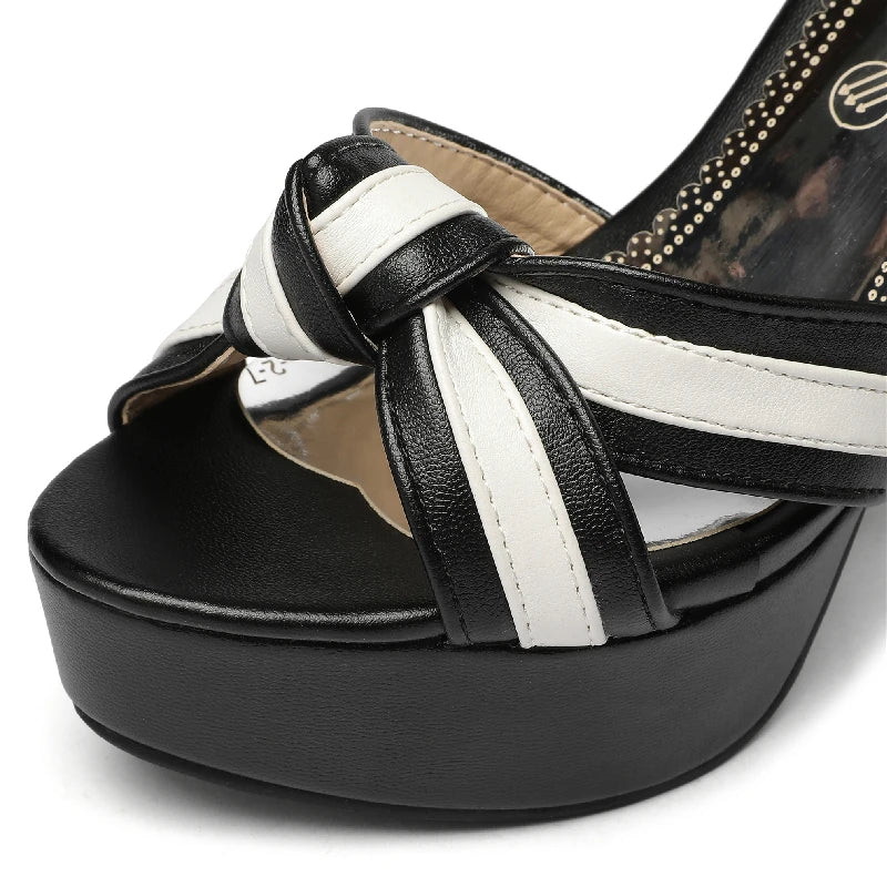 AMIRA RAE INTERLACE HEELS