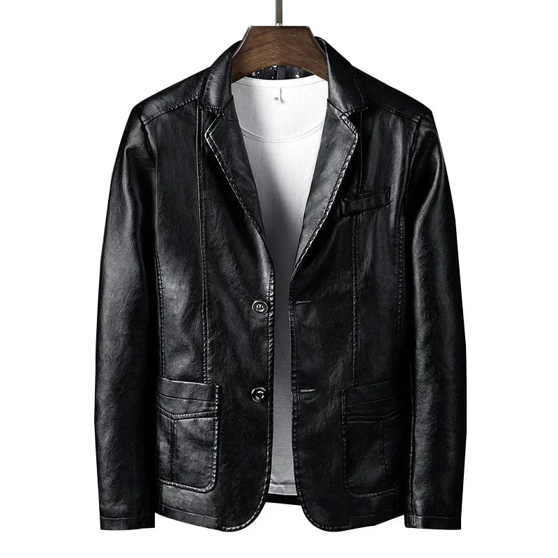 Veste en cuir classique Firenze