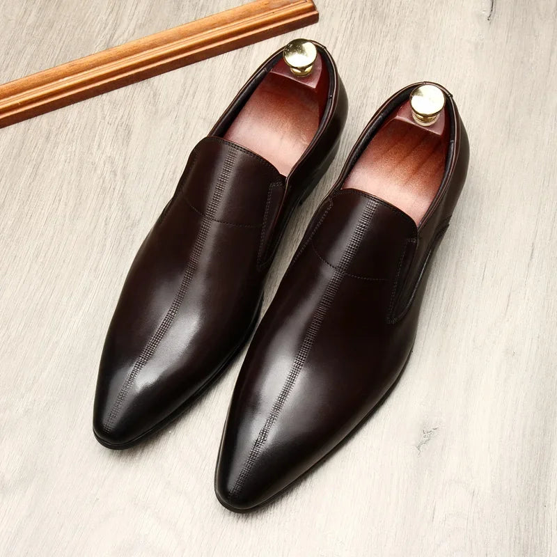 Mocassins Modo em Pele Genuína