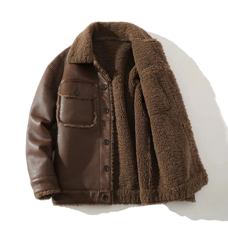 Wildlederjacke