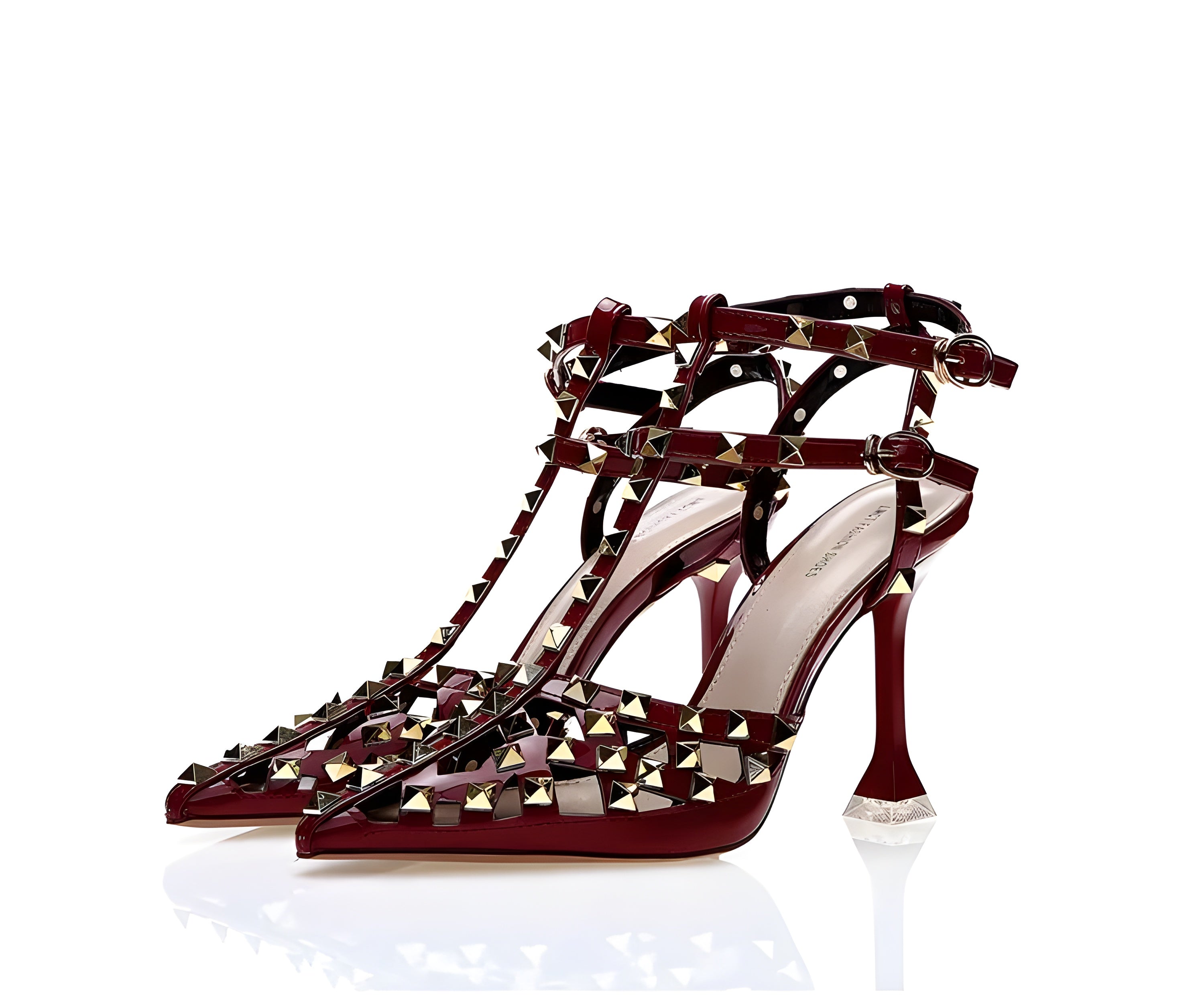 LIORA PATENT LEATHER STILETTOS