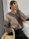 LENORA COLOURBLOCK SWEATER