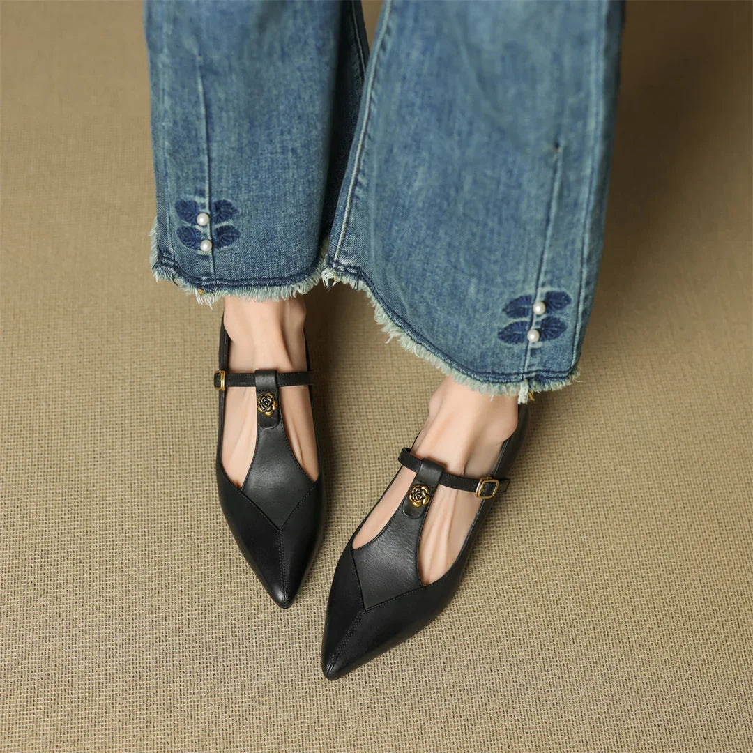 Tacchi Marlene in vera pelle