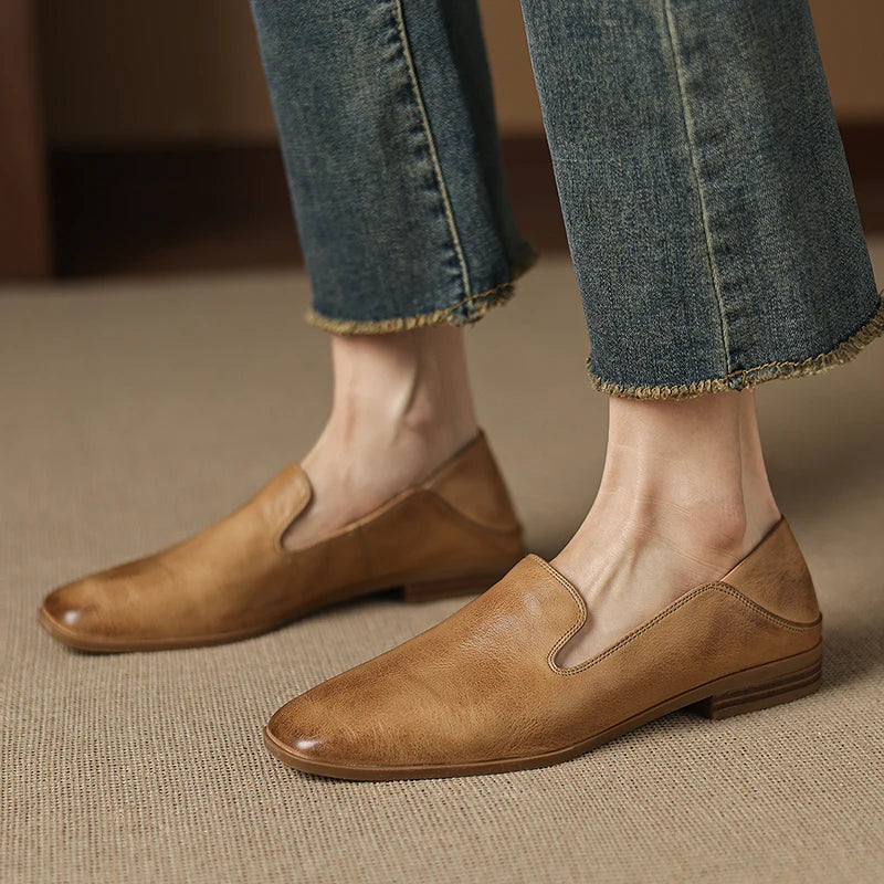 Mocassins Elio en cuir véritable