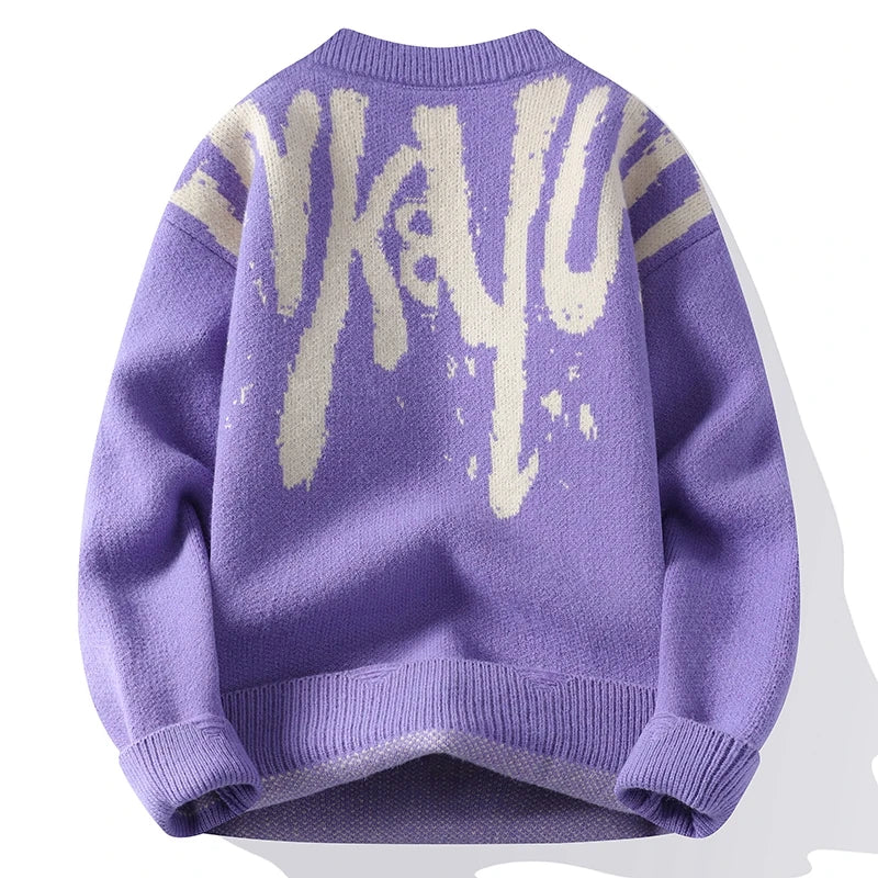 Maglione con punto grafico