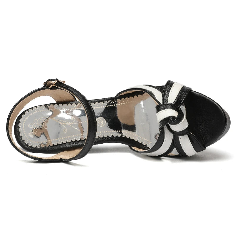 AMIRA RAE INTERLACE HEELS