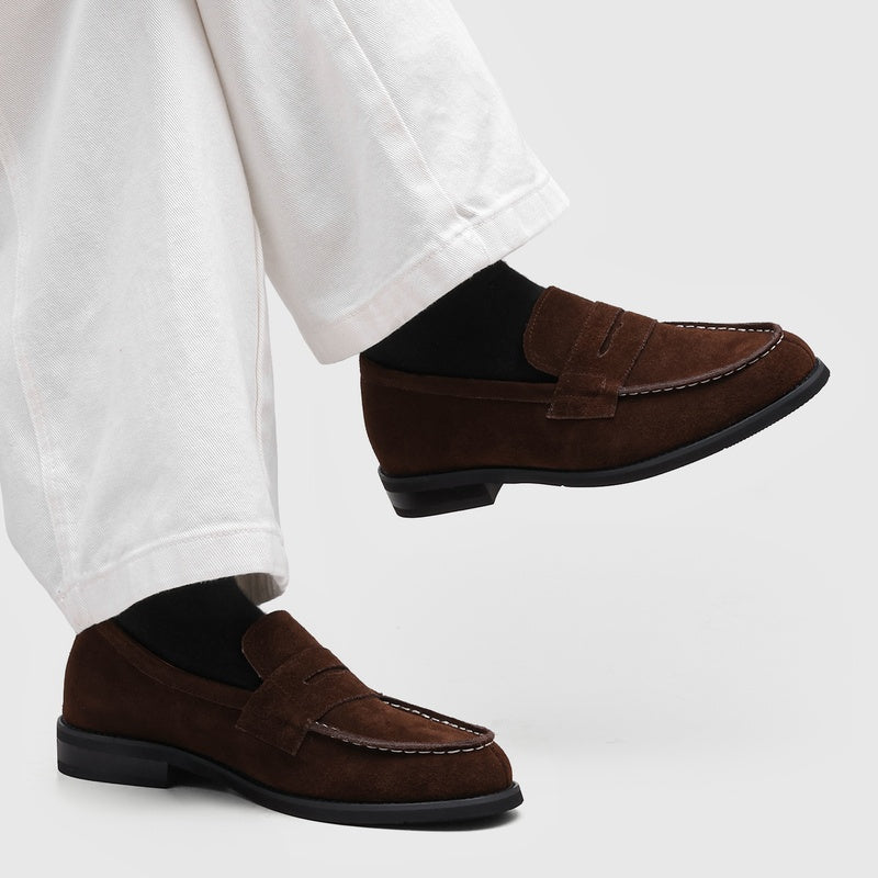 Milan Penny Loafers i Koaskinnsmocka