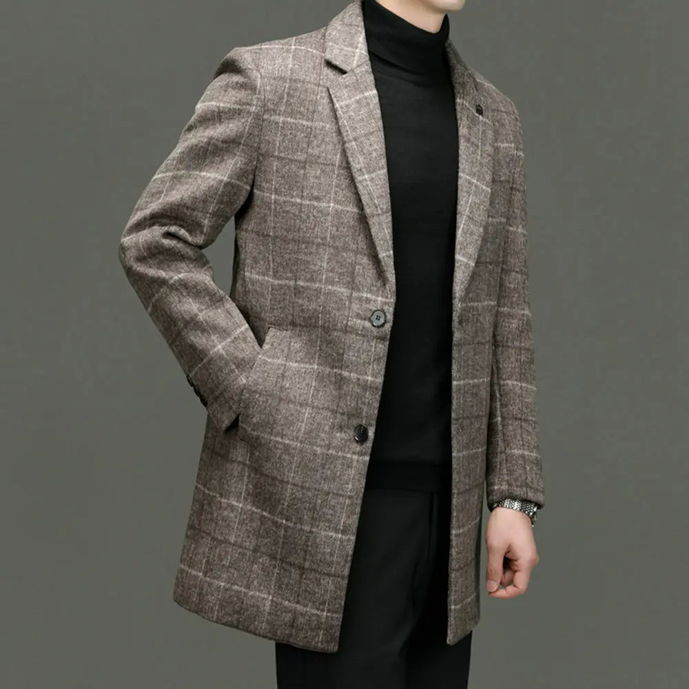 Cappotto a quadri Sterling