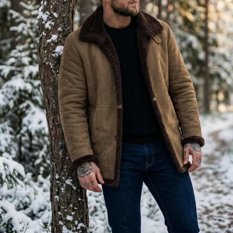 GARRICK FLEECE-TRIM JACKET