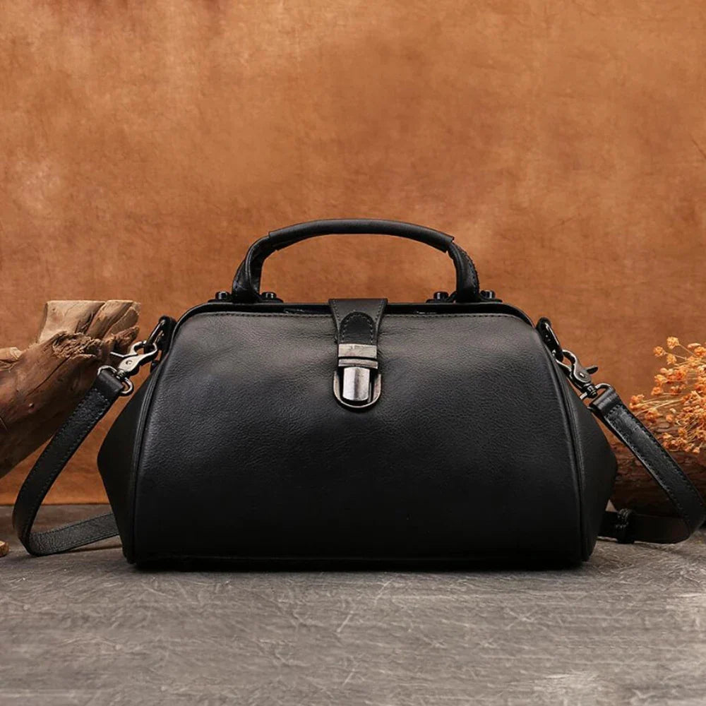 Amelie Echtlederhandtasche