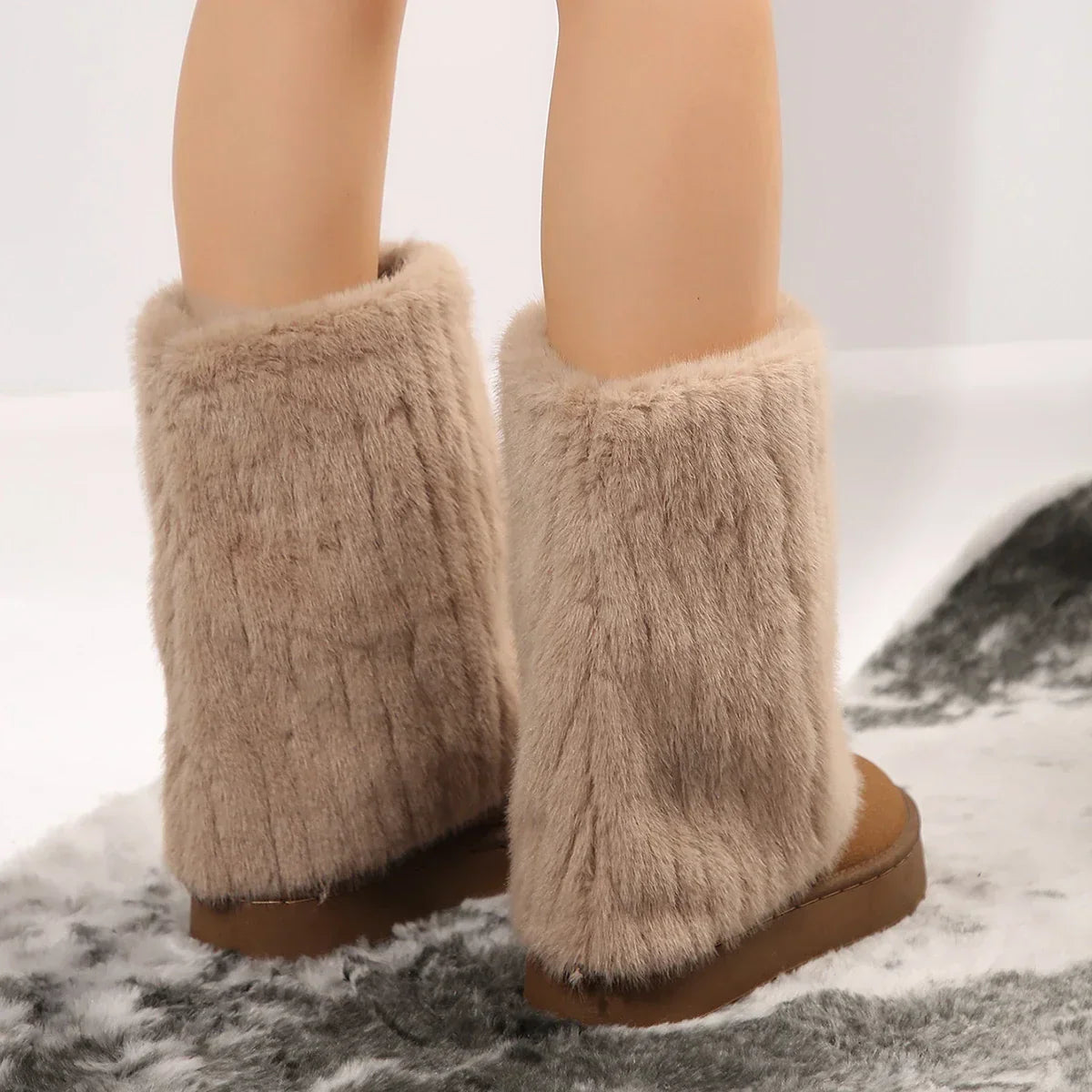 Bottes en fourrure Raila