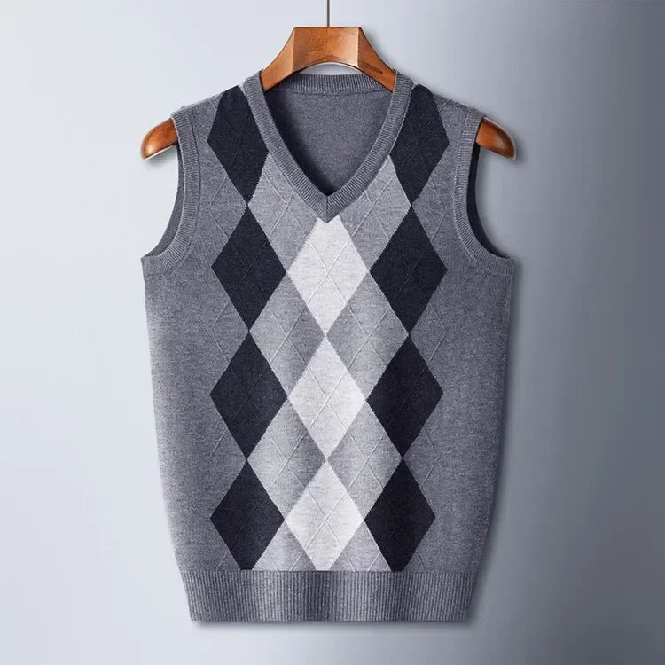 Gilet in lana Heritage