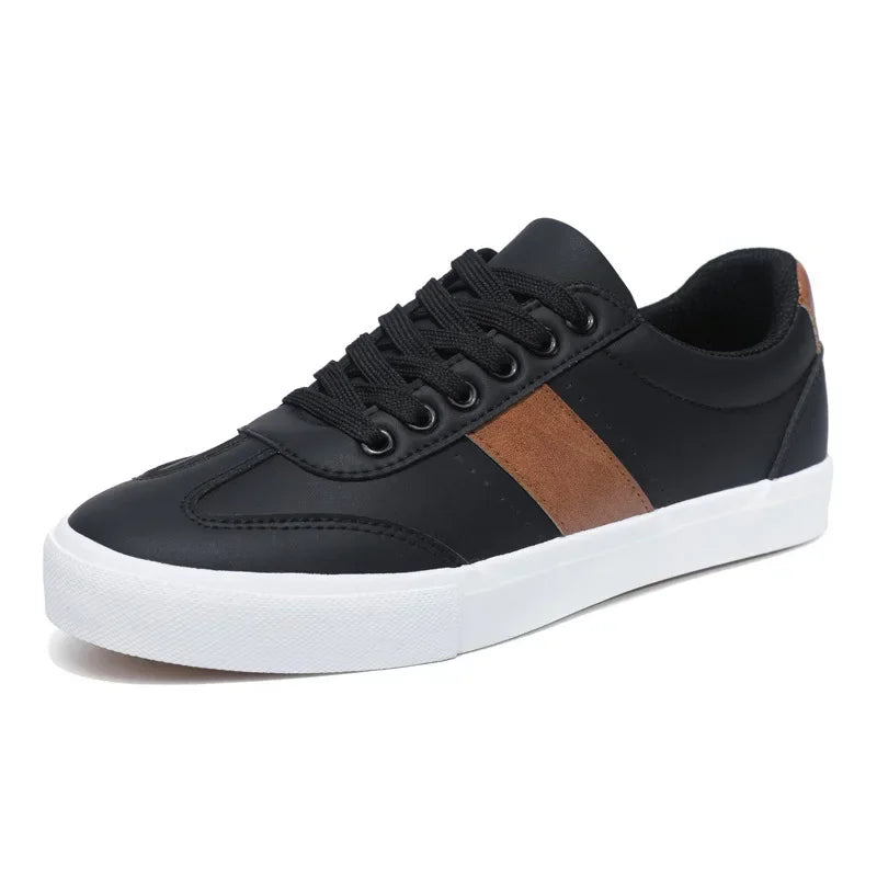 Baskets Thorne en cuir
