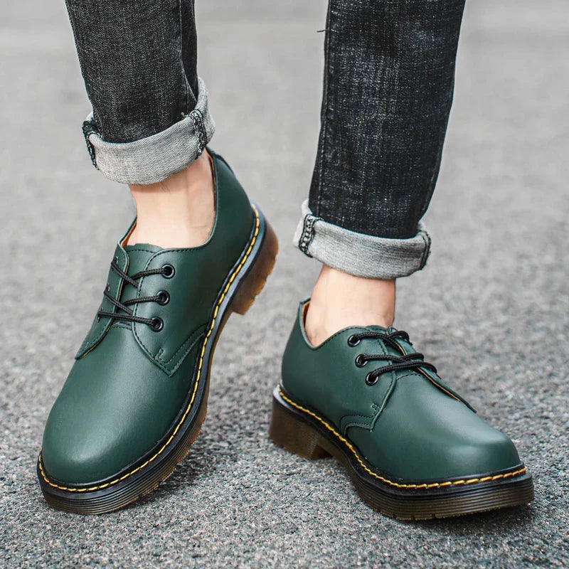 Oxford Alvarez in vera pelle