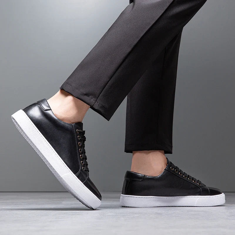 Maver sneakers i ægte læder