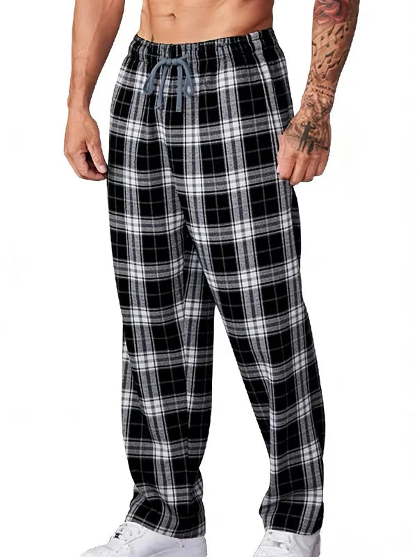 CALLUM CHECK TROUSERS