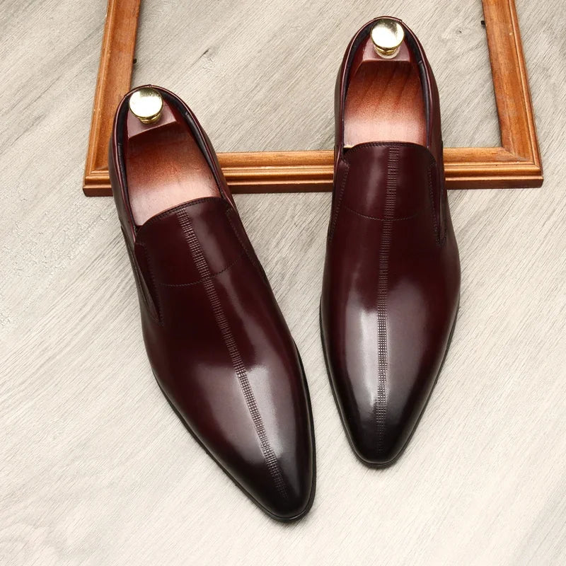 Mocassins Modo em Pele Genuína