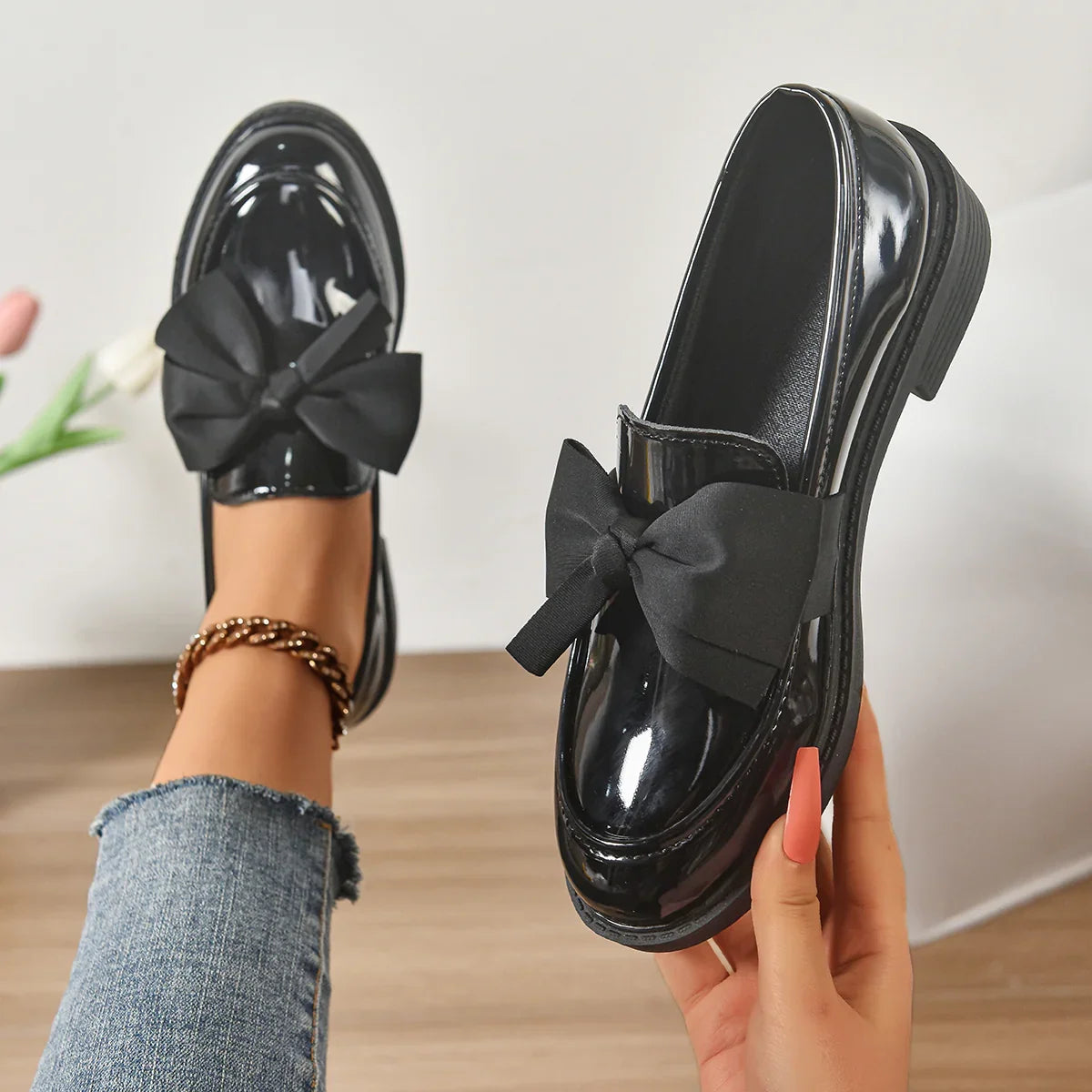 Kelis Leder-Loafer