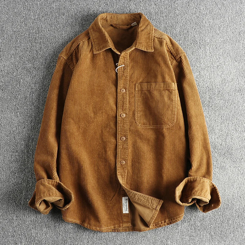 Camicia in velluto a coste Heritage