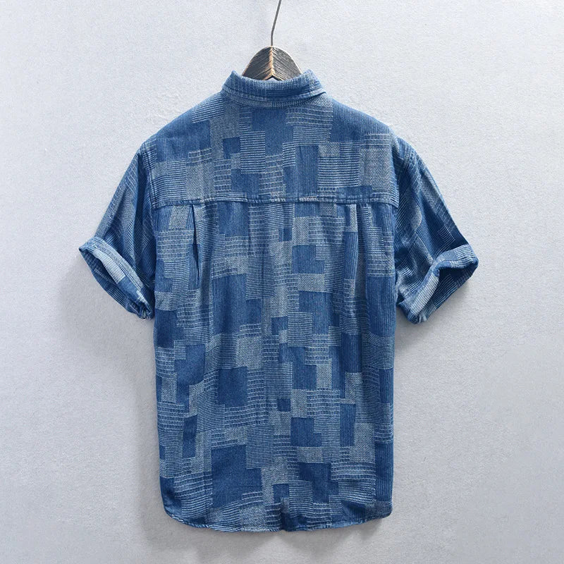 Camicia Arturo in denim di cotone