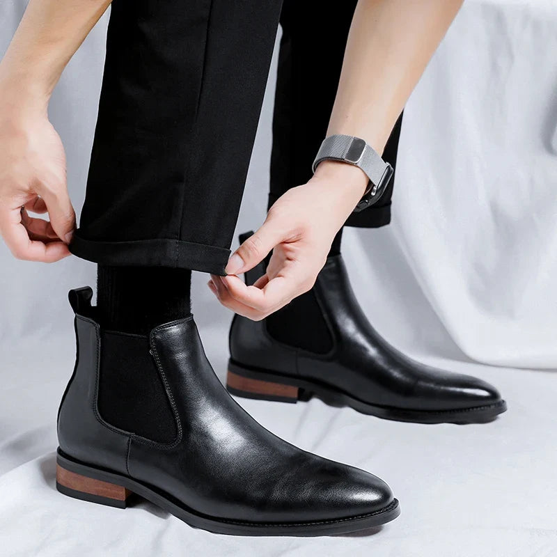 Stivali Botas de cuero genuino