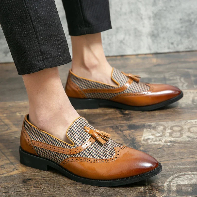 Aura Leder-Loafer