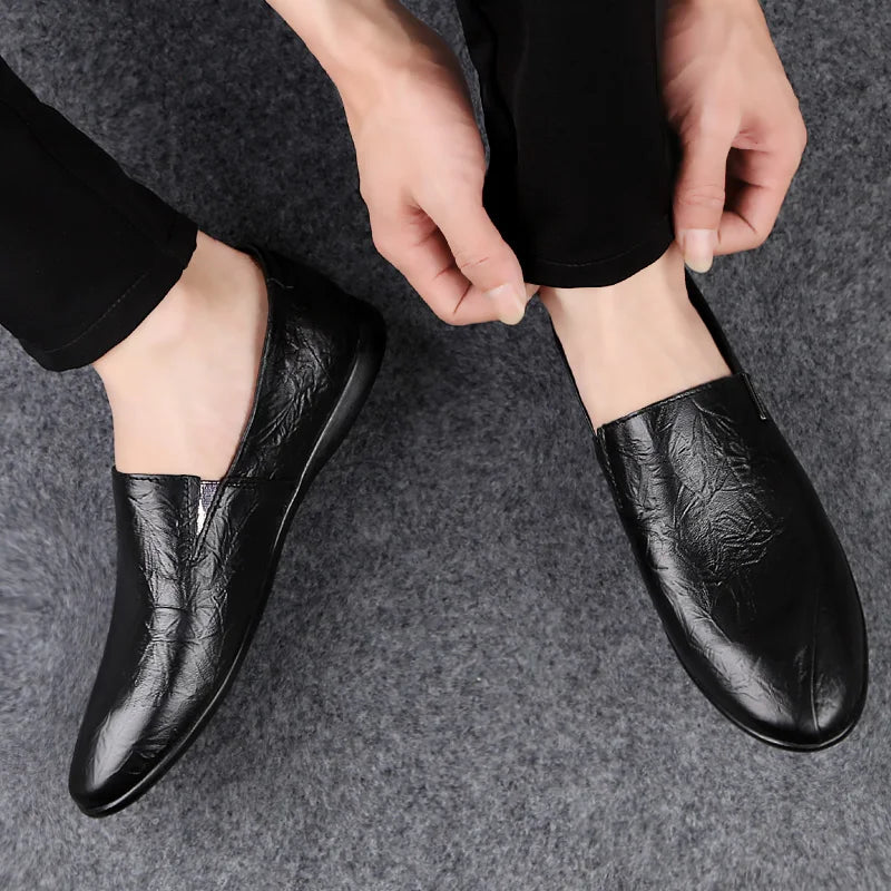 Camper Loafers van Écht Leer