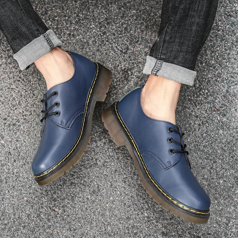 Oxford Alvarez in vera pelle