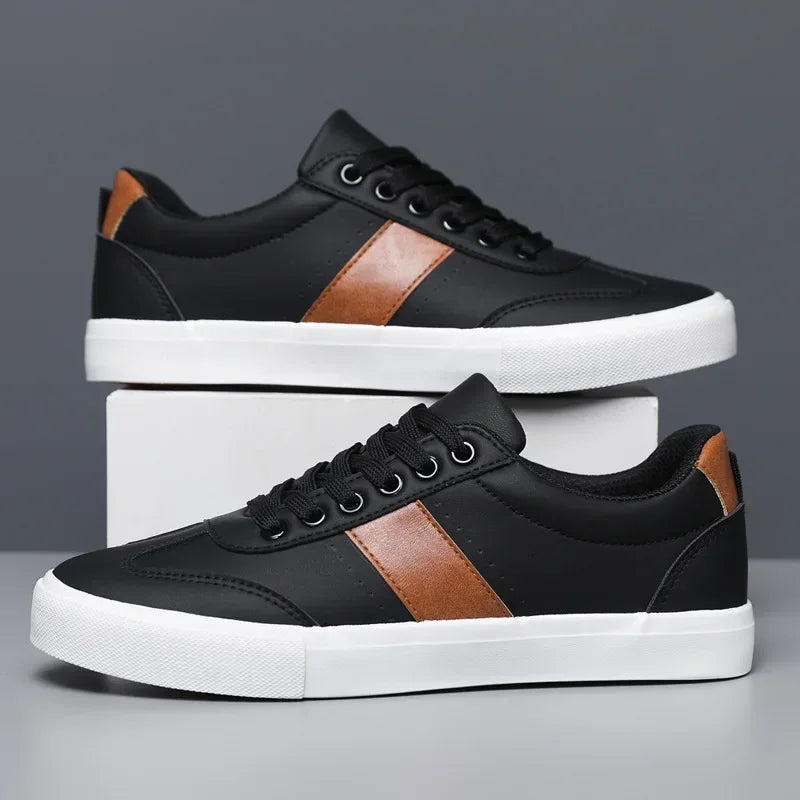 Baskets Thorne en cuir