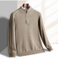 Harrison-tröja med kort dragkedja