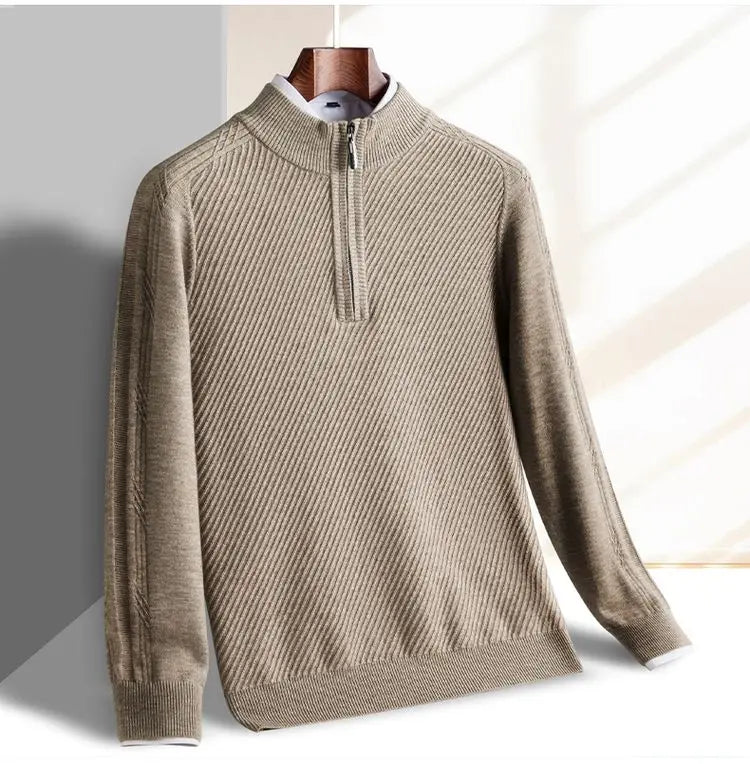 Polaire col zippé