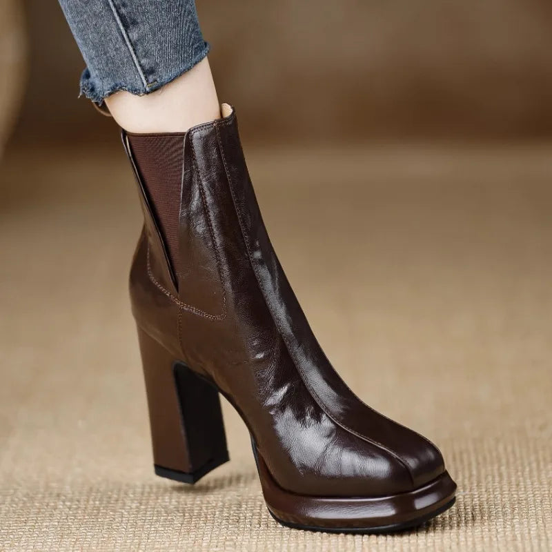 Bota de plataforma Allis