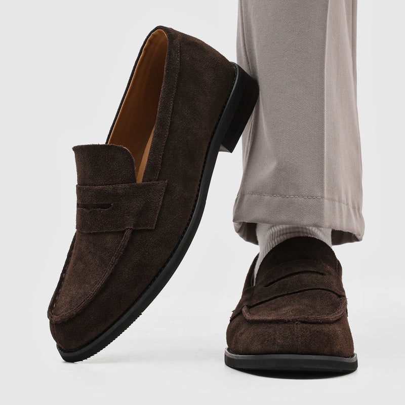 Milan Penny Loafers i Koaskinnsmocka