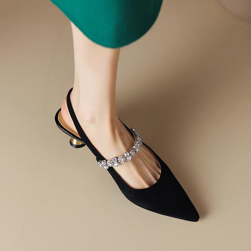Tacones bajos Crysel