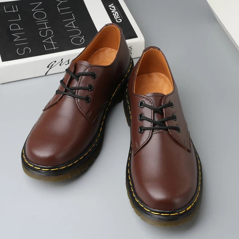 Oxford Alvarez in vera pelle