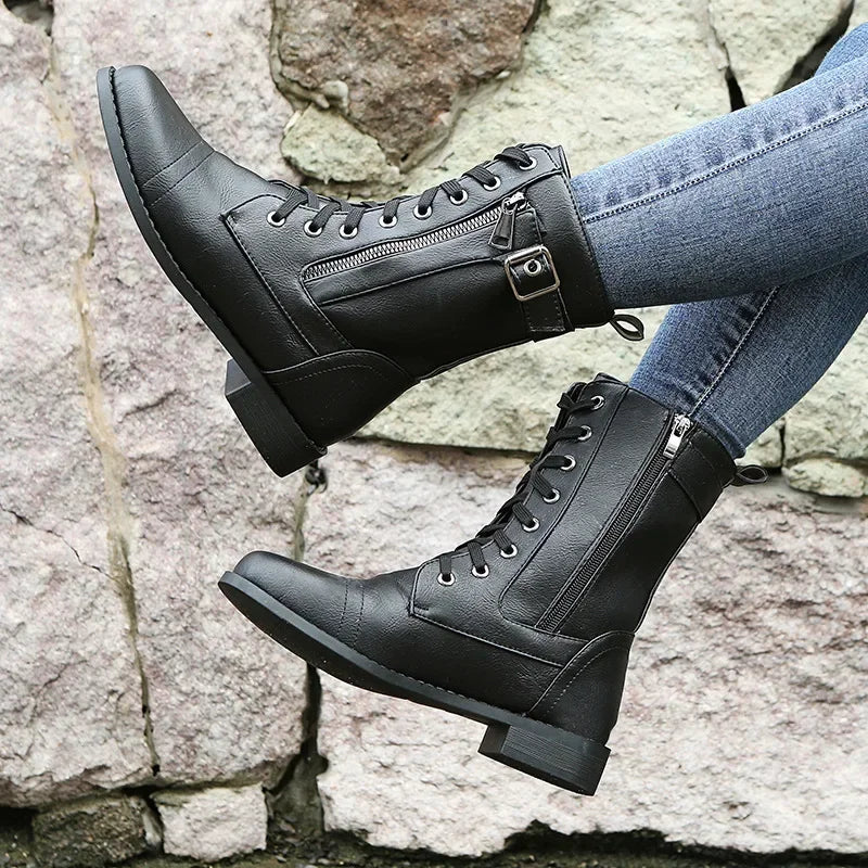 RAVYN ROGUE BUCKLE BOOTS