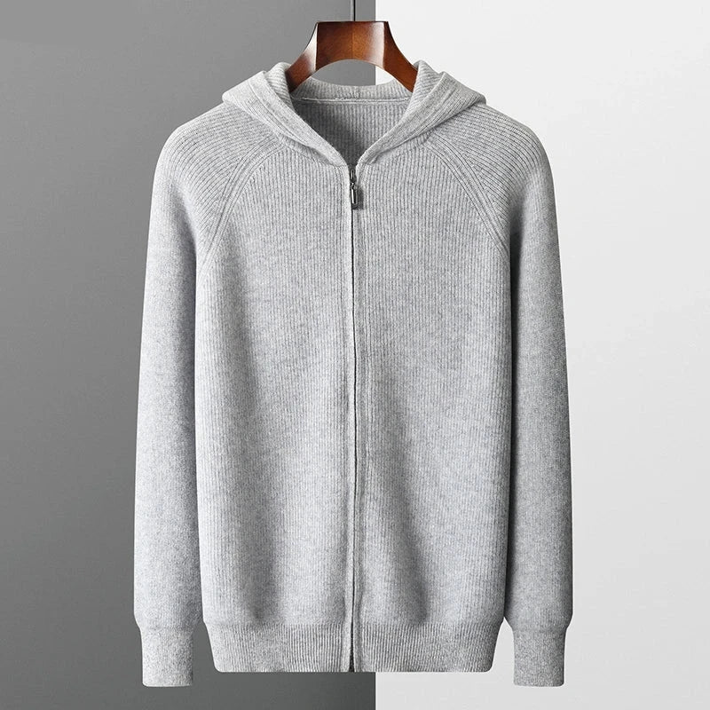 Felpa con cappuccio Belwood in cashmere